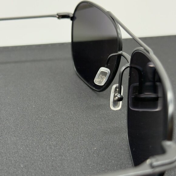 Maui Jim Mano Black Silver Stripe Neutral Grey Lens 877-02 Men's Sunglasses - Picture 6 of 8